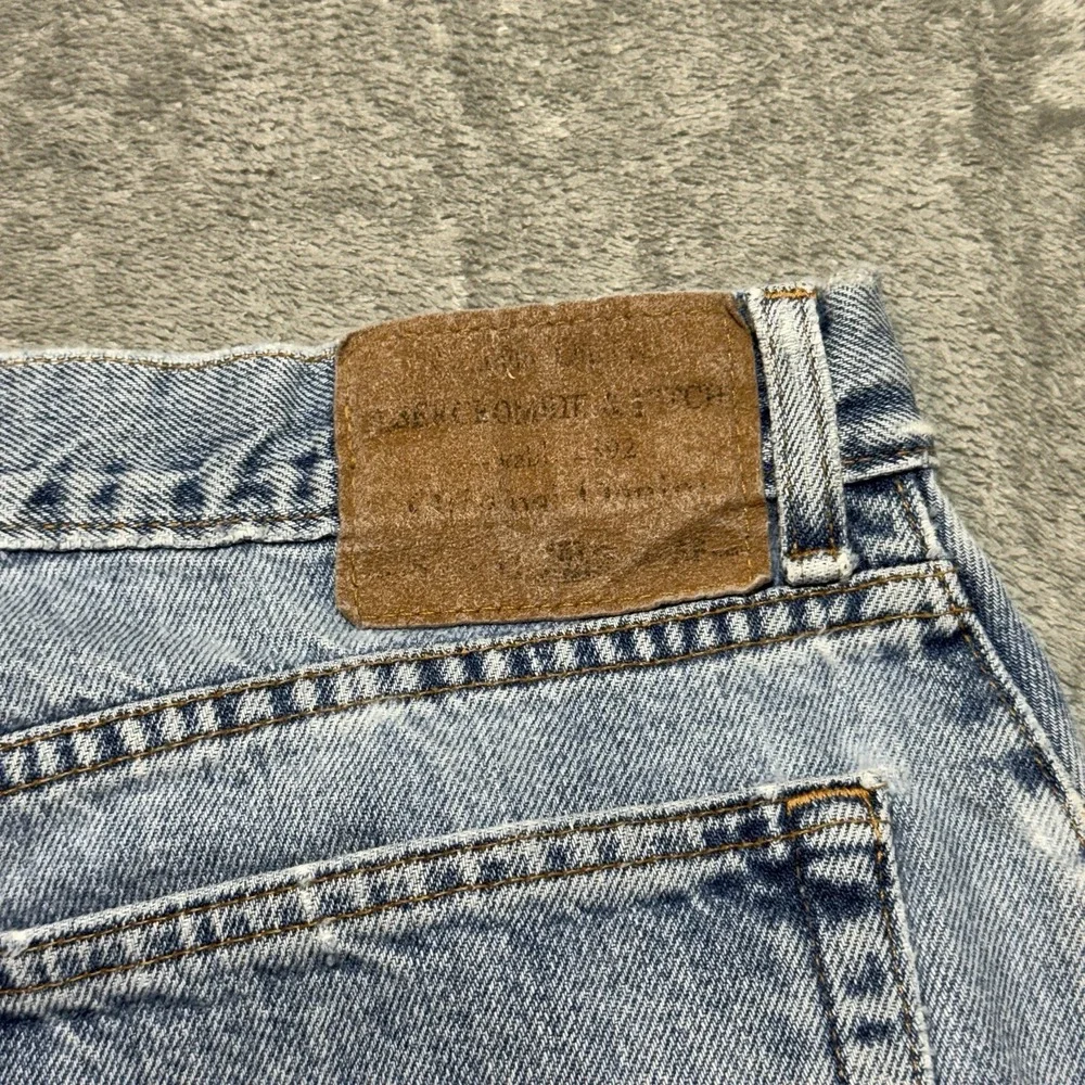 Abercrombie & Fitch Jeans Mens 32x33.5 Made in USA Baggy Straight Distressed 90s